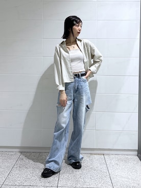 kannaさん（骨格ナチュラル・レディース・163cm）の秋コーディネート