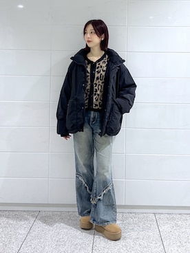 kannaさん（レディース・163cm）の冬コーディネート