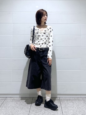 「Coming soon…」｜「アイテム（アクセサリー）」を使った、kannaさん（レディース・163cm）の春コーディネート
