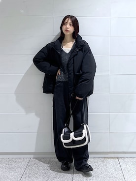 「ALAND（エーランド）のアイテム」を使った、kannaさん（レディース・163cm）の冬コーディネート