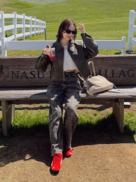 「GOLDY（ゴールディ）のアイテム」を使った、kannaさん（レディース・163cm）の春コーディネート