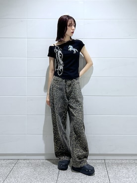 「crocs（クロックス）のアイテム」を使った、kannaさん（レディース・163cm）の夏コーディネート