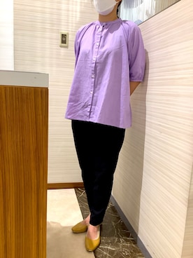 SHIRTS PLAZA 長崎みらいココウォーク店さん（レディース・160cm）の春コーディネート
