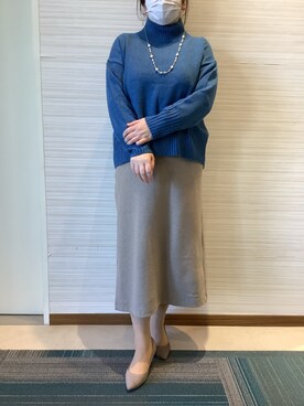 SHIRTS PLAZA 長崎みらいココウォーク店さん（レディース・162cm）の冬コーディネート
