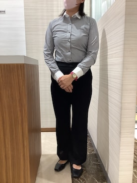 「クレリック」｜SHIRTS PLAZA 長崎みらいココウォーク店さん（レディース・159cm）の秋コーディネート