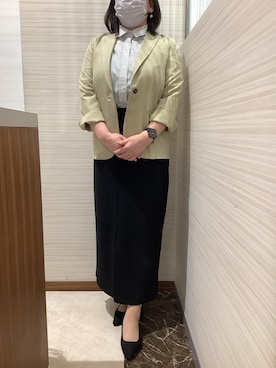SHIRTS PLAZA 長崎みらいココウォーク店さん（レディース・162cm）の春コーディネート