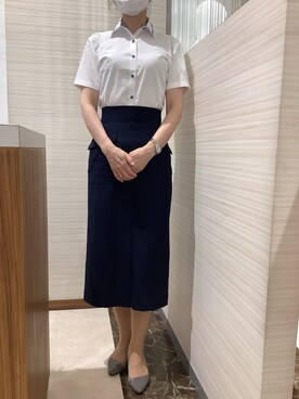 SHIRTS PLAZA 長崎みらいココウォーク店さん（レディース・164cm）の夏コーディネート