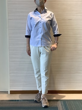 SHIRTS PLAZA 長崎みらいココウォーク店さん（レディース・164cm）の秋コーディネート