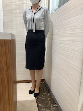 SHIRTS PLAZA 長崎みらいココウォーク店さん（レディース・164cm）の冬コーディネート