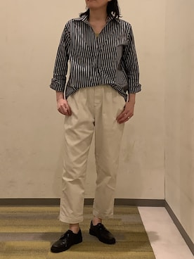 SHIRTS PLAZA 長崎みらいココウォーク店さん（レディース・159cm）の秋コーディネート