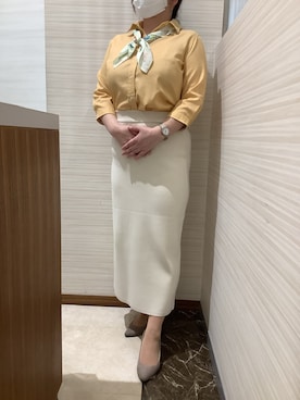 SHIRTS PLAZA 長崎みらいココウォーク店さん(レディース・162cm)の春コーディネート
