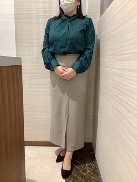 SHIRTS PLAZA 長崎みらいココウォーク店さん(レディース・162cm)の秋コーディネート