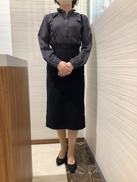 SHIRTS PLAZA 長崎みらいココウォーク店さん（レディース・164cm）の秋コーディネート