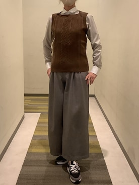 SHIRTS PLAZA 長崎みらいココウォーク店さん(レディース・164cm)の秋コーディネート