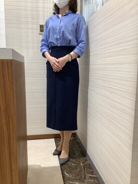 SHIRTS PLAZA 長崎みらいココウォーク店さん（レディース・164cm）の春コーディネート