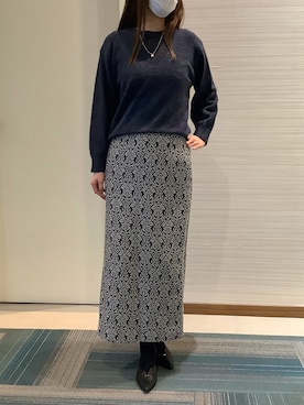 SHIRTS PLAZA 長崎みらいココウォーク店さん（レディース・160cm）の冬コーディネート