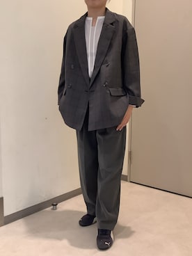 「ビジネスカジュアル」｜SHIRTS PLAZA 長崎みらいココウォーク店さん（レディース・162cm）の秋コーディネート