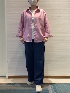 SHIRTS PLAZA 長崎みらいココウォーク店さん（レディース・164cm）の春コーディネート