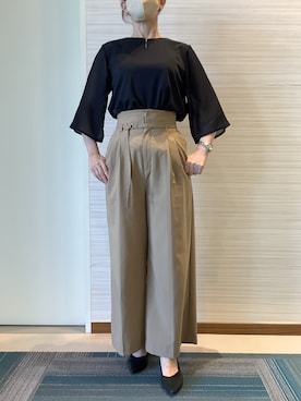 「ヘビロテ」｜SHIRTS PLAZA 長崎みらいココウォーク店さん（レディース・164cm）の秋コーディネート