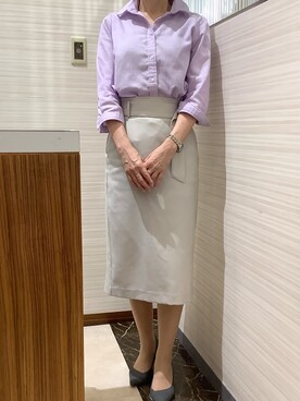 SHIRTS PLAZA 長崎みらいココウォーク店さん（レディース・164cm）の夏コーディネート