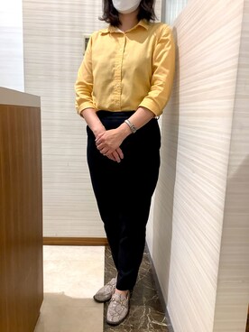 SHIRTS PLAZA 長崎みらいココウォーク店さん(レディース・160cm)の春コーディネート