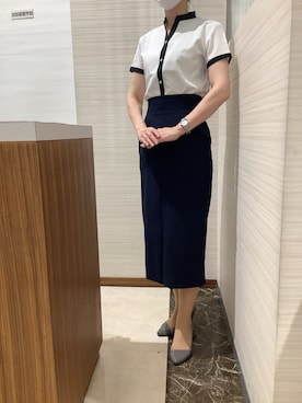 SHIRTS PLAZA 長崎みらいココウォーク店さん(レディース・164cm)の春コーディネート