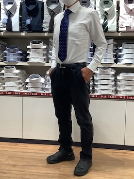 「アイテム（トップス）」を使った、BRICK HOUSE by Tokyo Shirts 川口前川イオンモール店さん（メンズ・165cm）の夏コーディネート