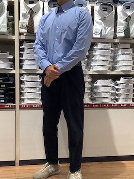 BRICK HOUSE by Tokyo Shirts 川口前川イオンモール店さん（メンズ・172cm）の秋コーディネート