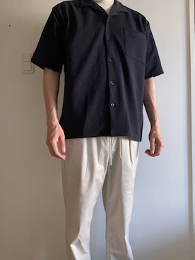 「Blue Standard （ブルースタンダード）のアイテム」を使った、ぽめさん（メンズ・172cm）の夏コーディネート