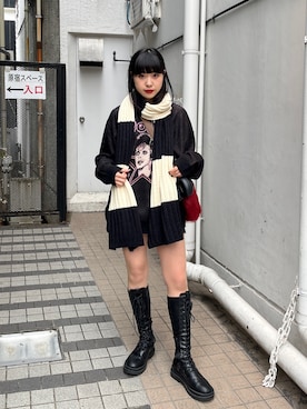 JURIさん（レディース・156cm）の冬コーディネート