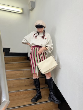 JURIさん（レディース・156cm）の秋コーディネート