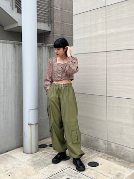 JURIさん（レディース・156cm）の春コーディネート