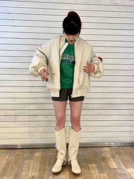 JURIさん（レディース・156cm）の冬コーディネート