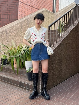 JURIさん(レディース・156cm)の夏コーディネート