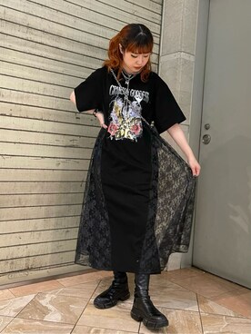 ドッキングロックワンピースを使った人気ファッションコーディネート Wear