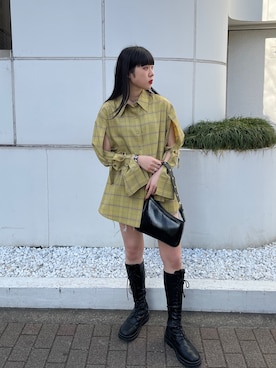 JURIさん（レディース・156cm）の春コーディネート