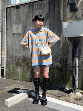 JURIさん（レディース・156cm）の春コーディネート