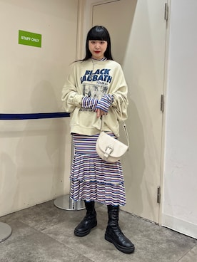 JURIさん（レディース・156cm）の冬コーディネート