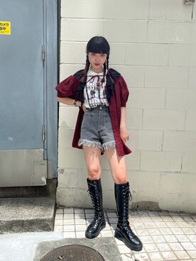 JURIさん(レディース・156cm)の夏コーディネート