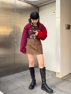 JURIさん（レディース・156cm）の秋コーディネート