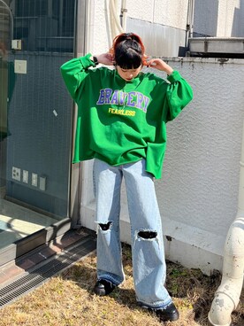 JURIさん（レディース・156cm）の春コーディネート