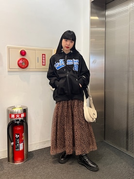 JURIさん（レディース・156cm）の冬コーディネート