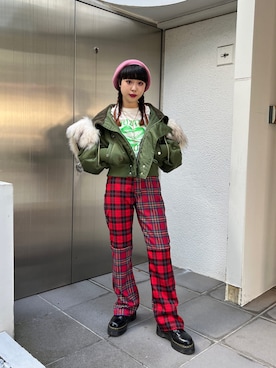 JURIさん（レディース・156cm）の秋コーディネート