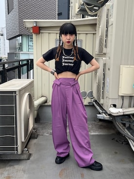 JURIさん（レディース・156cm）の夏コーディネート