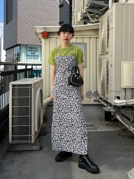 JURIさん（レディース・156cm）の夏コーディネート