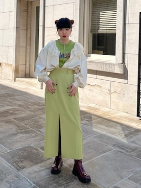 JURIさん（レディース・156cm）の春コーディネート