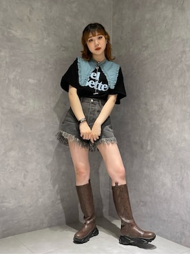 JURIさん（レディース・156cm）の夏コーディネート