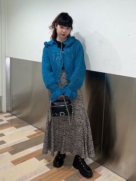 JURIさん（レディース・156cm）の冬コーディネート