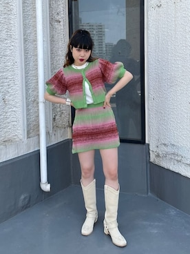 JURIさん（レディース・156cm）の春コーディネート