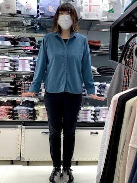 BRICK HOUSE シャツ工房 梅田ホワイティ・プチシャン店さんのコーディネート